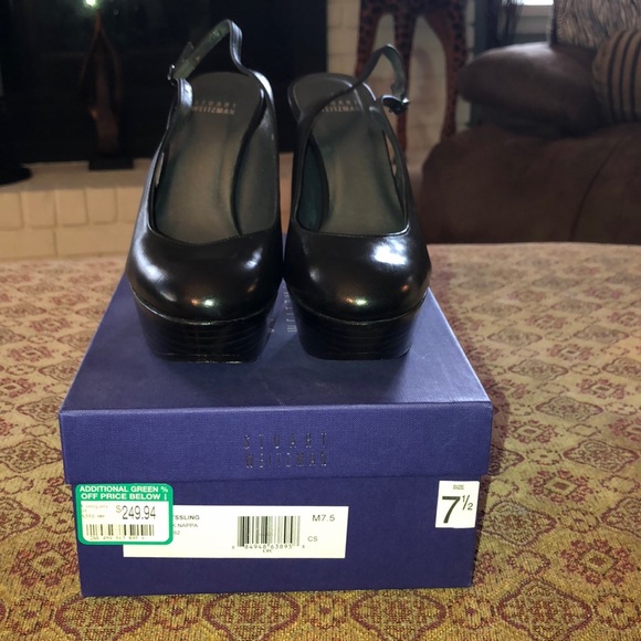 Stuart Weitzman Leather Shoes - Picture 2 of 4